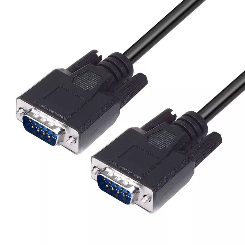 9 النوى 15 النوى 25 النوى 9 Pin Null Modem Cable RS232 Printer Cable