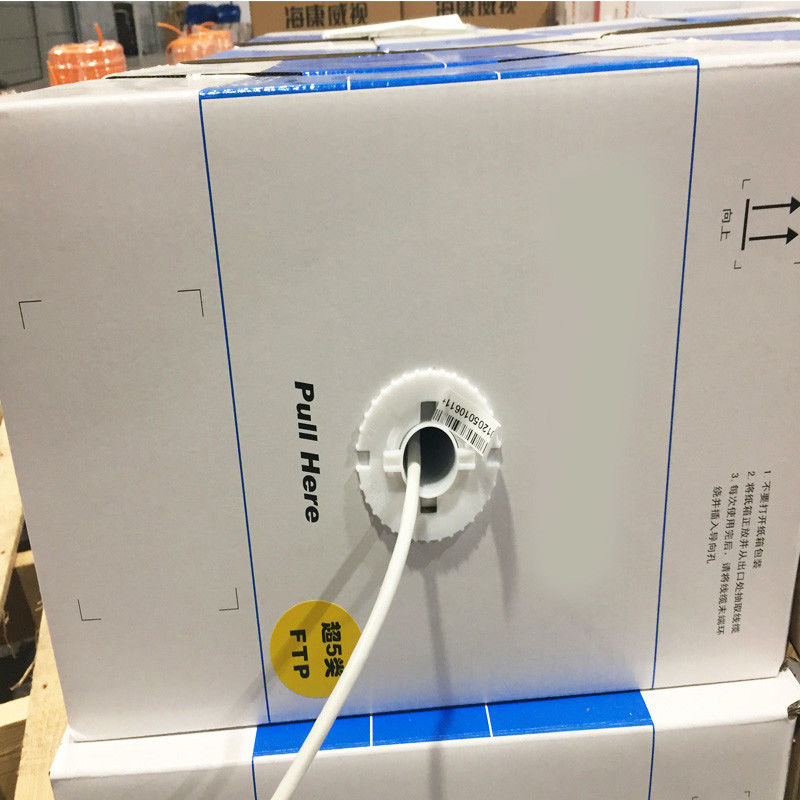 1000 قدم 305 متر ملفوف أسلاك تصحيح الشبكة Cat5E Cat6A FTP UTP كابل