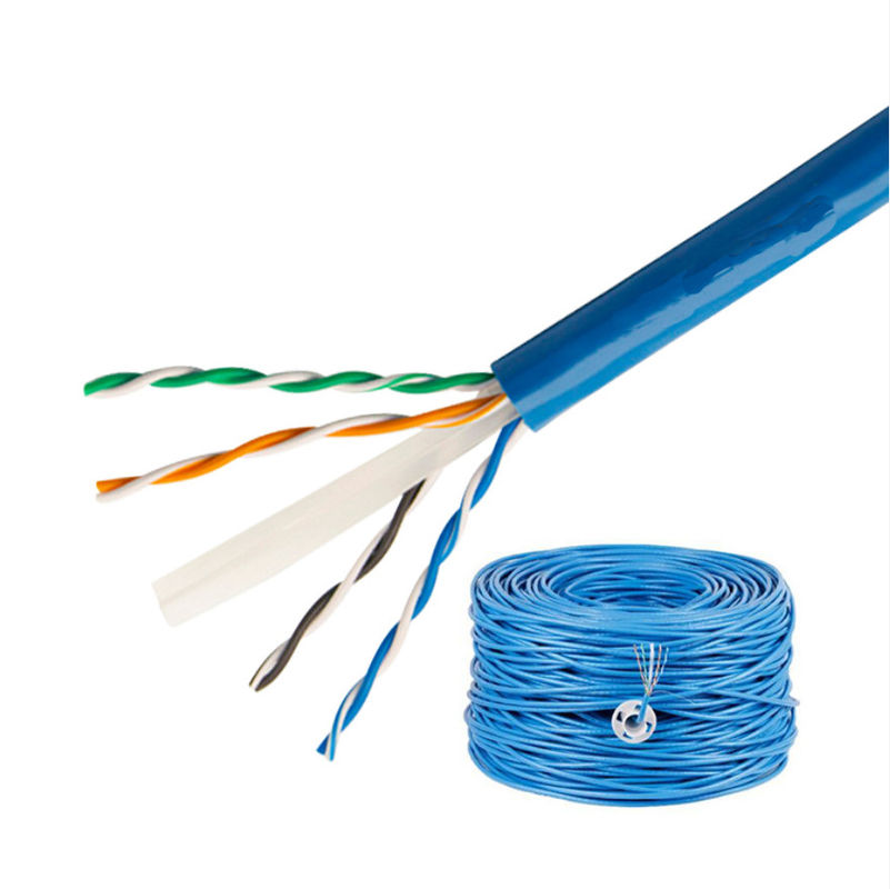 1000 قدم 305 متر ملفوف أسلاك تصحيح الشبكة Cat5E Cat6A FTP UTP كابل