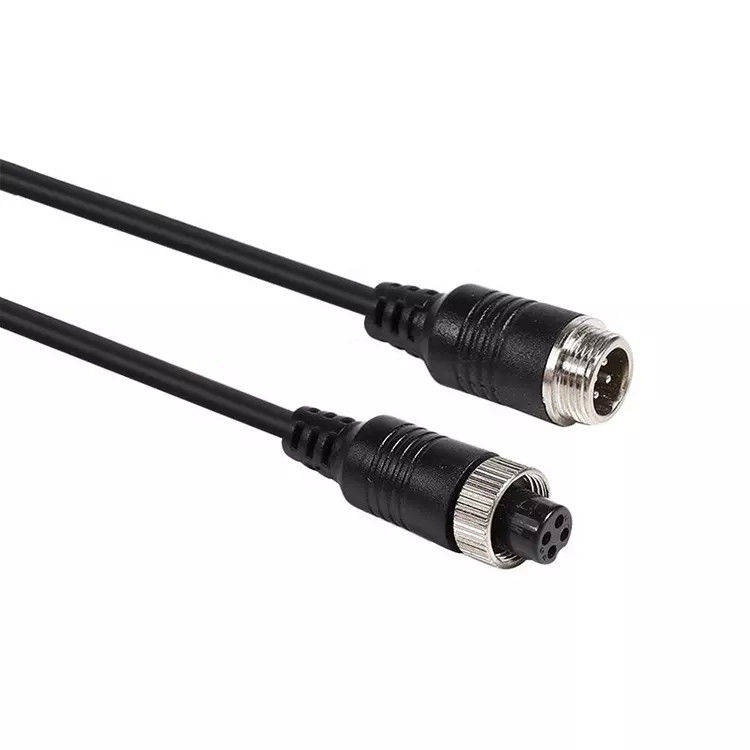 تسخير أسلاك روبوت مطلي بالنيكل M12 4 دبوس موصل كبل مقاوم للماء كابل OEM