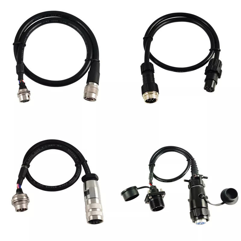 M12 M16 IP67 3 دبوس سلك روبوت تسخير كابل موصل مقاوم للماء لمصباح LED