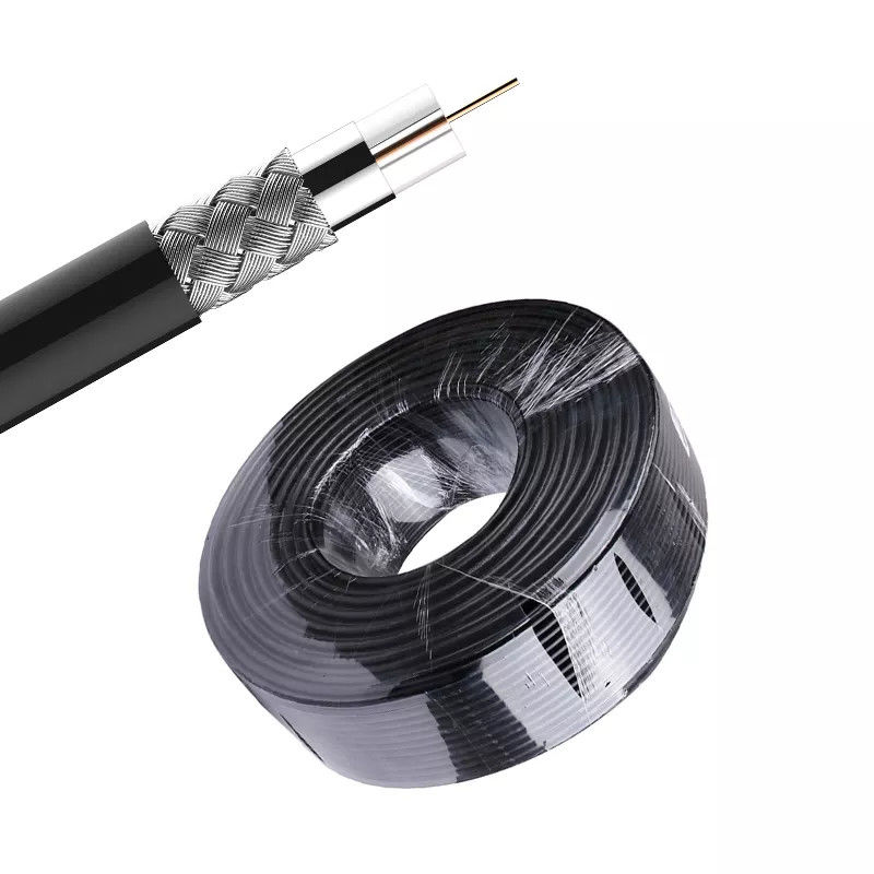 75 أوم 100 أوم LSZH كابل Rg6 Coax لعزل الإنترنت XLPE