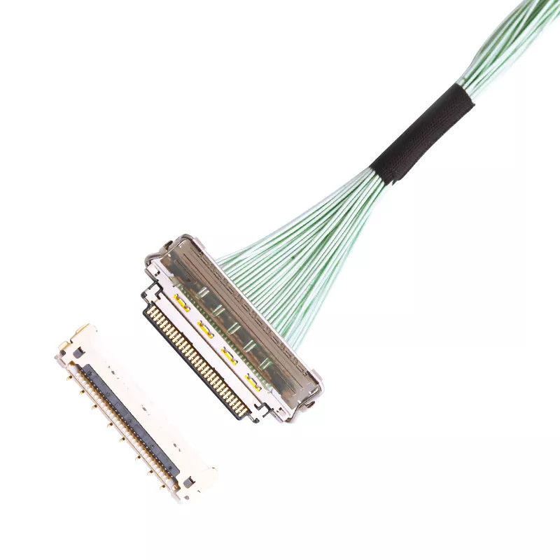 0.4mm الملعب 30pin Ipex Cable 20679-030T-01 Micro Coaxial LVDS EDP Cable