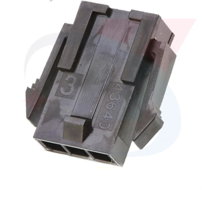موليكس 43640-0300 Micro-Fit 3.0 التوصيل الإسكان صف واحد 3 دبوس لوحة جبل آذان منخفضة الهالوجين في المخزون 43640-0300