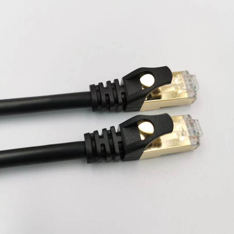 أسلاك تصحيح شبكة الكابل PVC / LSZH 10/100/1000/10000 ميجابت في الثانية