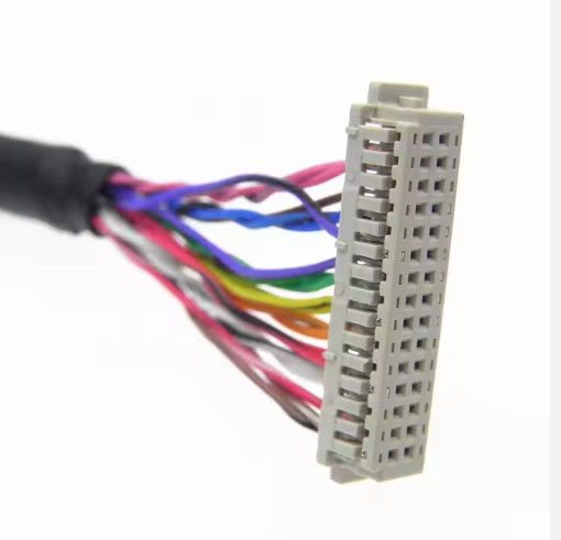 DF13-30DS-1.25C إلى DF14-20S-1.25C تجميع كابل Lvds مخصص للوحة LCD 20pin 30pin 40pin 50pin 60pin