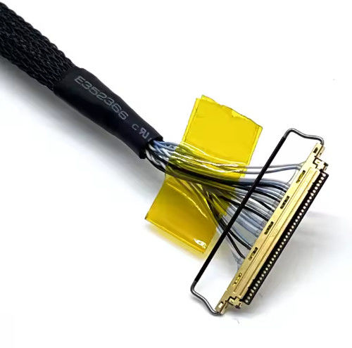 تخصيص LVDs سلك الحزام المرفق الإلكتروني مجموعة كابل LCD للوحة العرض التطبيق الإلكتروني