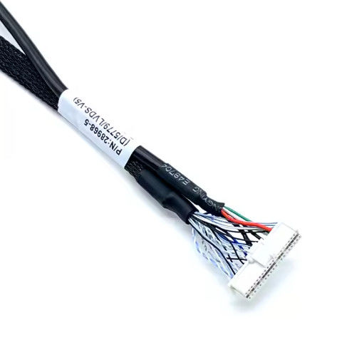 تخصيص LVDs سلك الحزام المرفق الإلكتروني مجموعة كابل LCD للوحة العرض التطبيق الإلكتروني
