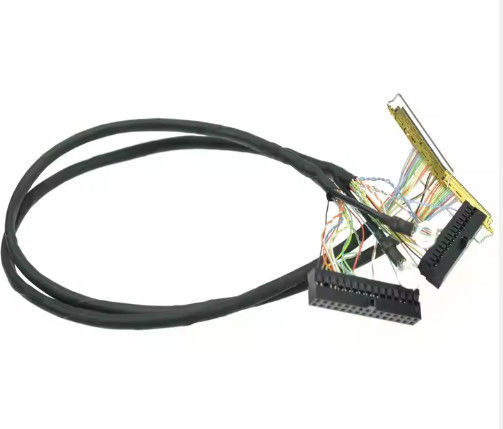 IPEX-20445-050E 50 Pin Micro Coax كابل LVDS مخصص لشاشة LCD 7 