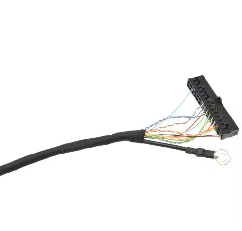 IPEX-20445-050E 50 Pin Micro Coax كابل LVDS مخصص لشاشة LCD 7 