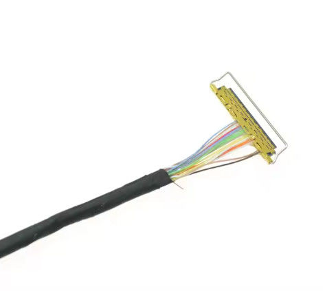 IPEX-20445-050E 50 Pin Micro Coax كابل LVDS مخصص لشاشة LCD 7 