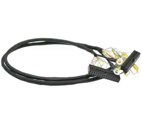 IPEX-20445-050E 50 Pin Micro Coax كابل LVDS مخصص لشاشة LCD 7 