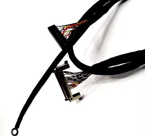 OEM سلك الحزام 20Pin 30Pin 40Pin 50 PIN كابل LVDS لمراقب الكمبيوتر E329530