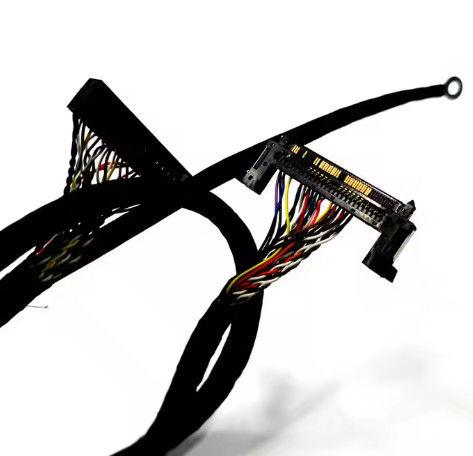 OEM سلك الحزام 20Pin 30Pin 40Pin 50 PIN كابل LVDS لمراقب الكمبيوتر E329530