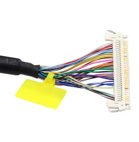 الكترونية Molex 30 دبوس إلى JAE 40دبوس كابل LVDS للشاشة طابعة الكمبيوتر LCD مخصصة