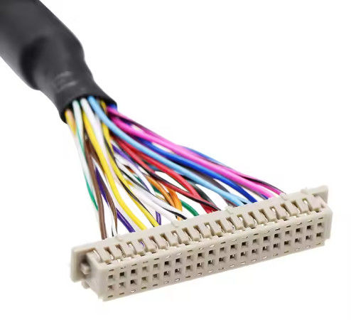 الكترونية Molex 30 دبوس إلى JAE 40دبوس كابل LVDS للشاشة طابعة الكمبيوتر LCD مخصصة