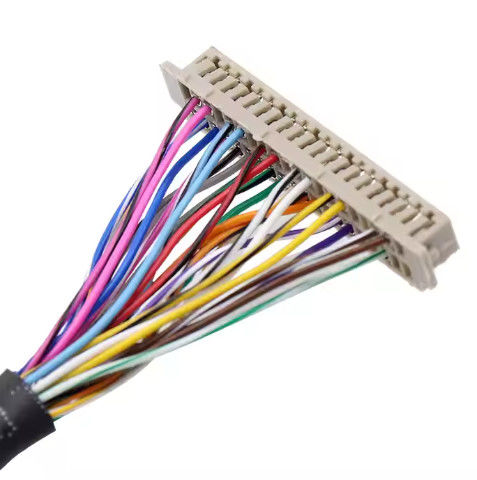 الكترونية Molex 30 دبوس إلى JAE 40دبوس كابل LVDS للشاشة طابعة الكمبيوتر LCD مخصصة