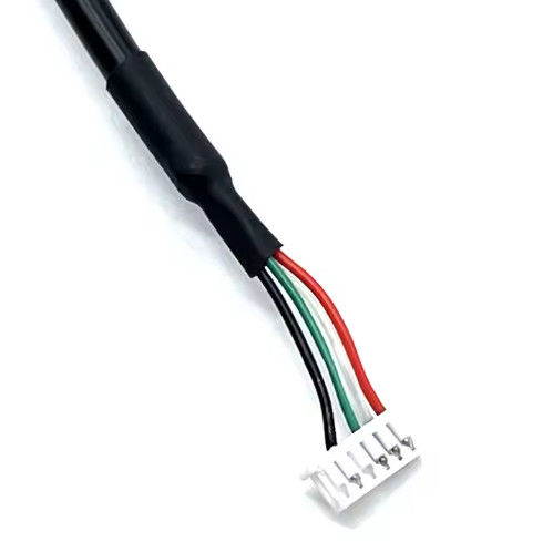التطبيق الإلكتروني الأسود المخصصة LVDs سلك الحزام مجموعة الكابلات LCD للوحة العرض