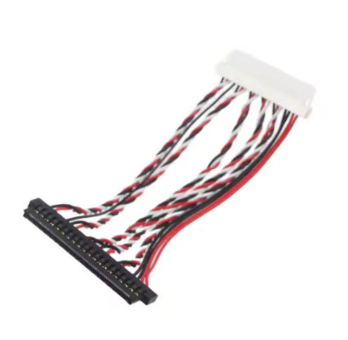 100٪ اختبار Lvds سلك الحزام ومجموعة الكابلات الكوكسيالية الدقيقة للمعدات الإلكترونية