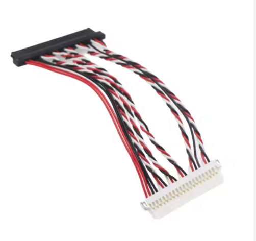 100٪ اختبار Lvds سلك الحزام ومجموعة الكابلات الكوكسيالية الدقيقة للمعدات الإلكترونية