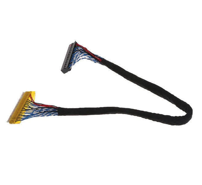 1-5m طول كابل LVDS كابل سلسلة عرض منخفض الجهد بقوة كهربائية ≥ 1000V / min