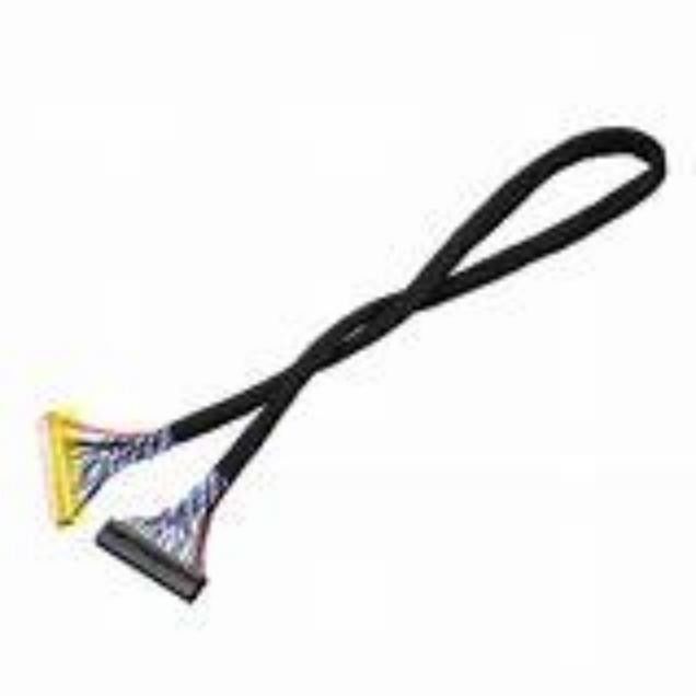 مواد الموصلات النحاسية كابل LVDS بطول كابل 1-5m ودرجة حرارة 105C
