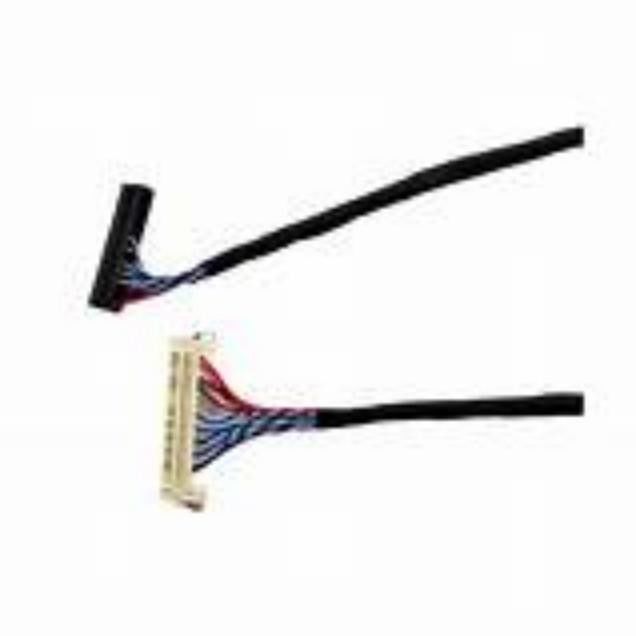 قوة كهربائية معطلة ≥ 1000 فولت / دقيقة كابل LVDS للتشغيل الآلي الصناعي داخل مواد الموصلات النحاسية
