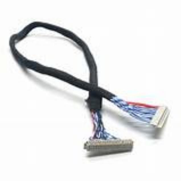 كابل LVDS ثابت لنقل الإشارة مع تصنيف قابلية الإشتعال UL VW-1 وموصول النحاس AWG26-28