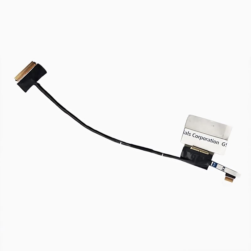 كابل LVDS 1-5m الأسود لنقل البيانات المستقر والسريع في الأتمتة الصناعية عند درجة حرارة 105C