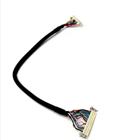 سلك كهربائي مضاد للنار 2pin-16Pin UL 1007 22awg أسود