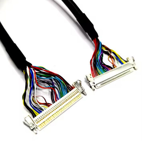 سلك كهربائي مضاد للنار 2pin-16Pin UL 1007 22awg أسود