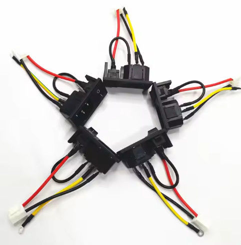 سلك كهربائي مضاد للنار 2pin-16Pin UL 1007 22awg أسود