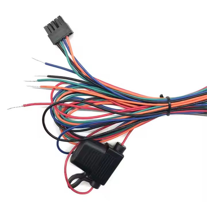 السيارات القوية السيارات المخصصة السيارات سلك السلك مع UL 1007 22awg نوع الكابلات و 20awg ألوان الأسلاك