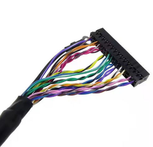 300 فولت مرشد نحاس معدّل كابل LVDS مضاد للنار PVC Jacket UL VW-1