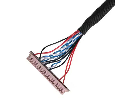 300 فولت مرشد نحاس معدّل كابل LVDS مضاد للنار PVC Jacket UL VW-1