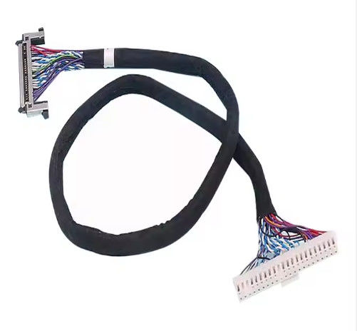 تصنيع مجموعة الكابلات المرنة لـ LVDS مع تصنيف UL VW-1 وتيار 1.0A-2.5A
