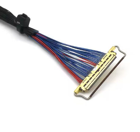 AWG26-28 سلك مقاس 105C درجة حرارة معدلة كابل LVDS متسلسل مع التوافق مع عرض الجهد المنخفض