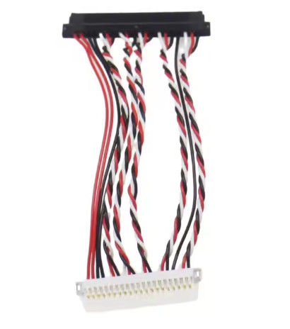 تصميم كابل مخصص لأنظمة LVDS المدمجة ، مع توجيه مرن ومقاومة EMI للاستخدام الصناعي