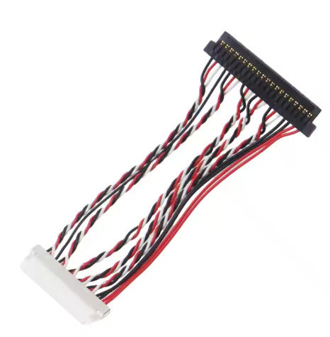 تصميم كابل مخصص لأنظمة LVDS المدمجة ، مع توجيه مرن ومقاومة EMI للاستخدام الصناعي