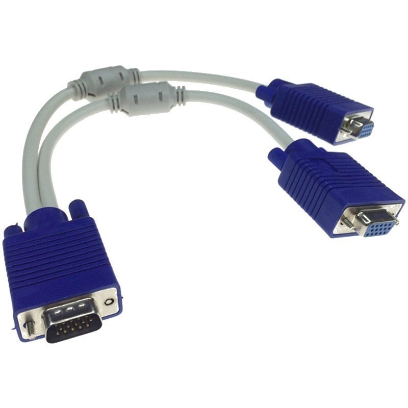 كابل مخصص مجموعة كابلات بيانات VGA لجهاز الكمبيوتر المضيف لعرض الشاشة والبرنامج
