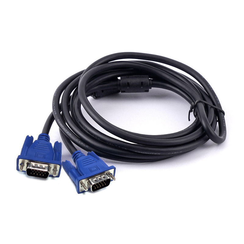 Cable Assembly High Speed 15pin 1.5m 3+5 VGA Monitor Cable Male To Male OEM Computer Cable VGA Cable Wire Harness Manufacturers