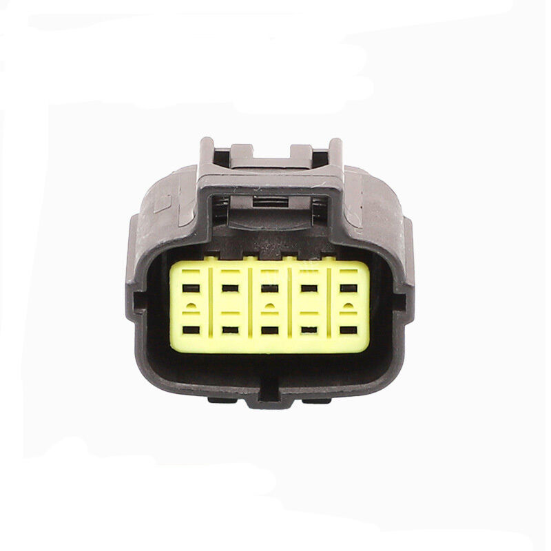 موصل السيارات 10 دبوس 10 طريق صف مزدوج 4 دوائر 3mm Pitch Wire-to-Wire Connector plug