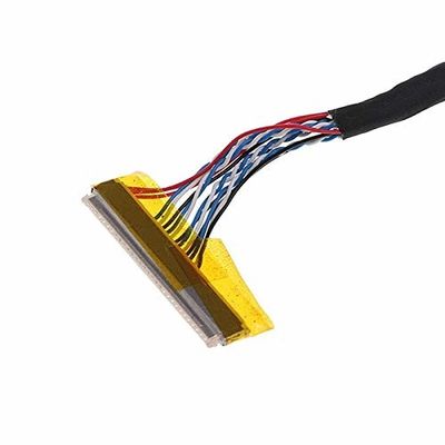 كابلات نقل البيانات من نوع LVDS ذات قوة كهربائية كهربائية ≥1000V/min ومادة موصلة من النحاس عند درجة حرارة 105C
