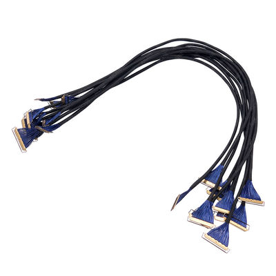 كابل LVDS معتمد UL CE ROHS بطول 1-5 متر لشاشات LCD LED