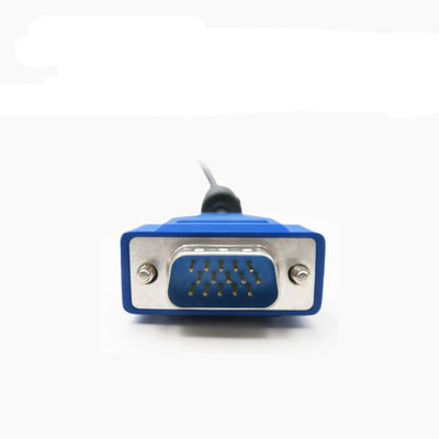 تصميم كابل مخصص من المصنع مباشرة كابل VGA شاشة الكمبيوتر التلفزيون جهاز العرض كابل اتصال HD VGA موصل فيديو لتمديد الأسلاك الشركة المصنعة