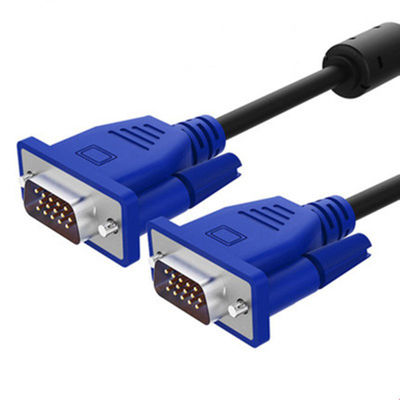 ضفيرة توصيل VGA لإعداد شاشة الكمبيوتر وجهاز العرض مناسبة للتركيب الهندسي مصنع الكابلات المخصصة