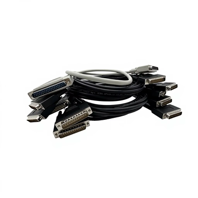 USB مخصصة إلى DB9 كابل RS232 مع PL230/FT231X/FX232RI الرقائق المنتجة عزل PVC