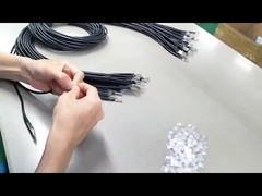 مقاوم للماء الطيران التوصيل روبوت الأسلاك تسخير كابل الاستشعار M12 مع محمية