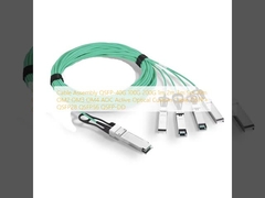 تجميع الكابلات QSFP-40G 100G 200G 1m 2m 3m 5m 10m OM2 OM3 OM4 AOC الكابلات البصرية النشطة المخصصة QSFP+ QSFP28 QSFP56 QSFP-DD