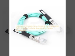 QSFP-40G 200G QSFP-DD إلى 2*QSFP28 DAC Q4S56-200G PVC/LSZH0.5m~5m مصنعي حزم الأسلاك